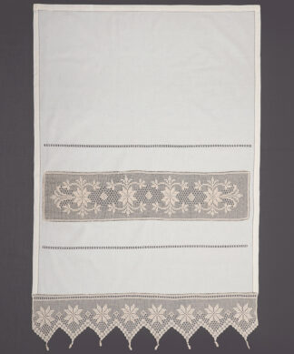 Κουρτίνα 021 (90cm x 130cm) ecru με τούνελ