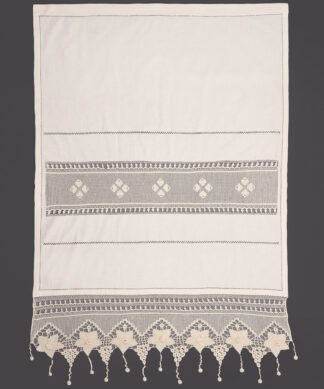 Κουρτίνα 027 (140cm x 260cm) ecru με τούνελ