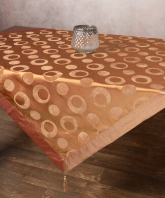 Σατέν τραπεζοκαρέ 082 (130cm x 130cm) χρυσό Σατέν τραπεζοκαρέ 082 (130cm x 130cm) χρυσό