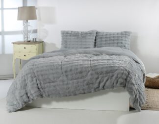 Κουβερτοπάπλωμα burble (220cm x 240cm +2 x 50cm x 70cm) γκρί Κουβερτοπάπλωμα burble (220cm x 240cm +2 x 50cm x 70cm) γκρί