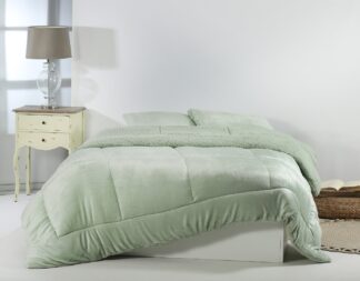 Κουβερτοπάπλωμα solid (160cm x 220cm) light green