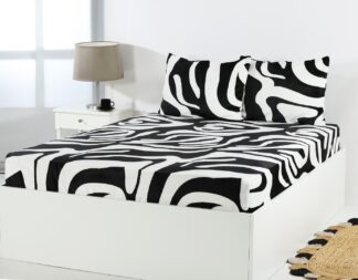 Fleece σεντόνι με λάστιχο και μαξιλαροθήκες (100cm x 200cm + 30cm) design 3 Fleece σεντόνι με λάστιχο και μαξιλαροθήκες (100cm x 200cm + 30cm) design 3