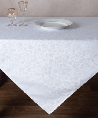 Ζακάρ καρέ 1010 (85cm x 85cm) λευκό Ζακάρ καρέ 1010 (85cm x 85cm) λευκό