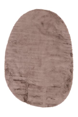Γούνινο Χαλί Bunny Oval Beige 1000 170×240