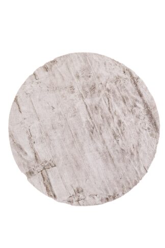 Γούνινο Χαλί Round Bunny Brown 200×200 Γούνινο Χαλί Round Bunny Brown 200×200