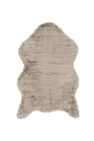 Γούνινο Χαλί Bunny Shape Taupe 2458 80×120 Γούνινο Χαλί Bunny Shape Taupe 2458 80×120