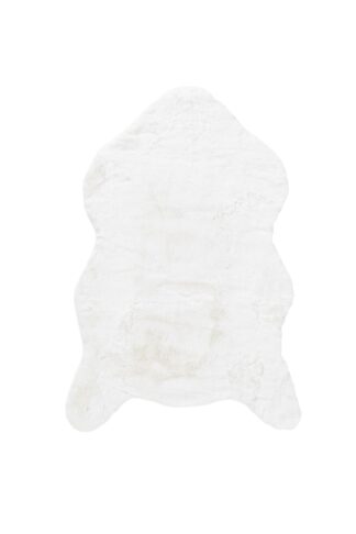 Γούνινο Χαλί Bunny Shape White 80×120 Γούνινο Χαλί Bunny Shape White 80×120