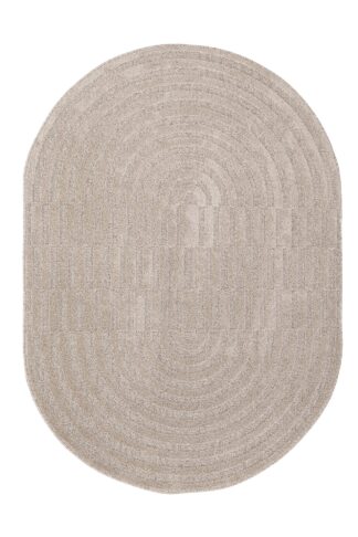 Οβάλ Χαλί Jazz 2972A Beige 133×190 Οβάλ Χαλί Jazz 2972A Beige 133×190