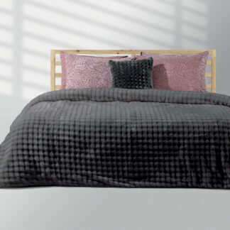 LINO Κουβερτοπάπλωμα Ημίδιπλο 160x220 Kvall Γκρι LINO Κουβερτοπάπλωμα Ημίδιπλο 160x220 Kvall Γκρι