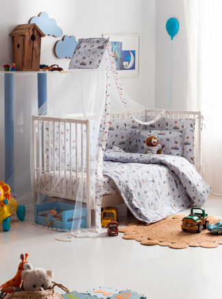 Woodland σετ παπλωματοθήκη παιδική 120x160 2 τεμ. Woodland σετ παπλωματοθήκη παιδική 120x160 2 τεμ.