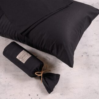 Σεντόνι King Size Με Λάστιχο 175×200 Urban Line Μαύρο Σεντόνι King Size Με Λάστιχο 175×200 Urban Line Μαύρο