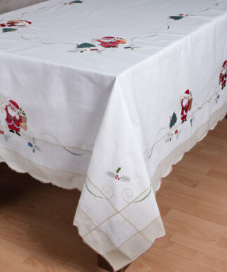 Χριστουγεννιάτικο τραπεζομάντηλο (170cm x 215cm) 1950 Χριστουγεννιάτικο τραπεζομάντηλο (170cm x 215cm) 1950
