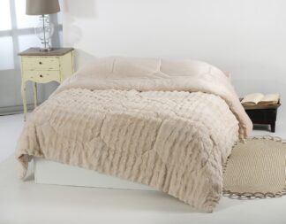 Κουβερτοπάπλωμα burble (220cm x 240cm) cream Κουβερτοπάπλωμα burble (220cm x 240cm) cream