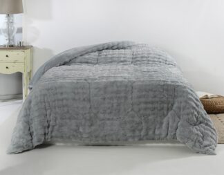 Κουβερτοπάπλωμα burble (220cm x 240cm) γκρί Κουβερτοπάπλωμα burble (220cm x 240cm) γκρί