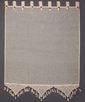 Κουρτίνα 2003/1 (130cm x 240cm) ecru με τιράντα Κουρτίνα 2003/1 (130cm x 240cm) ecru με τιράντα