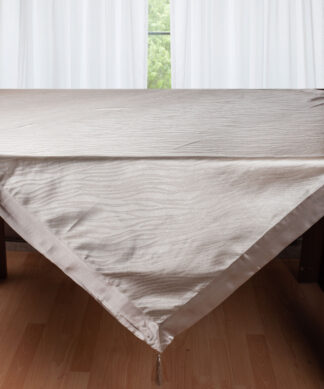 Σατέν τραπεζοκαρέ 2009 (130cm x 130cm) γκρί Σατέν τραπεζοκαρέ 2009 (130cm x 130cm) γκρί