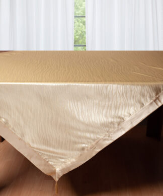 Σατέν τραπεζοκαρέ 2009 (130cm x 130cm) χρυσό Σατέν τραπεζοκαρέ 2009 (130cm x 130cm) χρυσό
