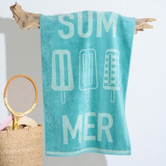 Παιδική Πετσέτα Θαλάσσης Summer Γαλάζιο (70×120) Παιδική Πετσέτα Θαλάσσης Summer Γαλάζιο (70×120)