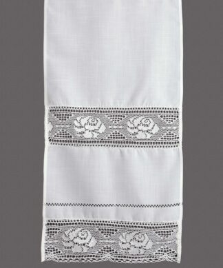 Κουρτίνα 343 (200cm x 270cm) λευκό με τούνελ