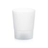 Coubi Orchid Διάφανο Ματ Πλαστικό Κασπώ Φ12,5×15εκ (4 τμχ)