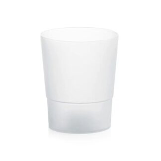 Coubi Orchid Διάφανο Ματ Πλαστικό Κασπώ Φ12,5×15εκ (4 τμχ) Coubi Orchid Διάφανο Ματ Πλαστικό Κασπώ Φ12,5×15εκ (4 τμχ)