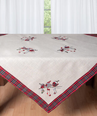 Χριστουγεννιάτικο τραπεζομάντηλο (140cm x 180cm) 4095 Χριστουγεννιάτικο τραπεζομάντηλο (140cm x 180cm) 4095