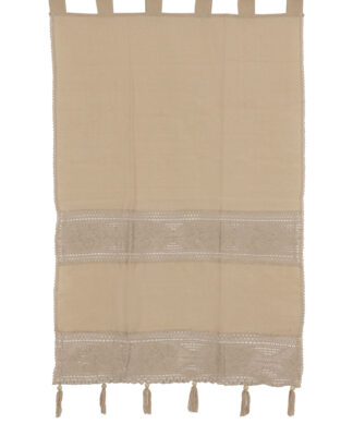 Κουρτίνα 450 (200cm x 260cm) ecru με τιράντες Κουρτίνα 450 (200cm x 260cm) ecru με τιράντες