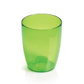 Coubi Orchid Διάφανο Πράσινο Πλαστικό Κασπώ Φ13×16εκ (4 τμχ) Coubi Orchid Διάφανο Πράσινο Πλαστικό Κασπώ Φ13×16εκ (4 τμχ)