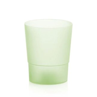 Coubi Orchid Διάφανο Ματ Πράσινο Πλαστικό Κασπώ Φ12,5×15εκ (4 τμχ) Coubi Orchid Διάφανο Ματ Πράσινο Πλαστικό Κασπώ Φ12,5×15εκ (4 τμχ)