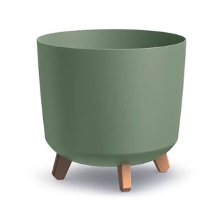 Gracia Tubus Earthy Green Πλαστικό Κασπώ Φ30×28,5εκ