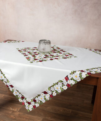 Σατέν κοφτό τραπεζοκαρέ (135cm x 135cm) 5000 not full Σατέν κοφτό τραπεζοκαρέ (135cm x 135cm) 5000 not full