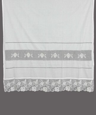 Κουρτίνα 5119 (140cm x 260cm) λευκή με τούνελ Κουρτίνα 5119 (140cm x 260cm) λευκή με τούνελ