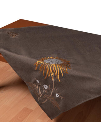 Τραπεζοκαρέ 5126 (130cm x 130cm) καφέ Τραπεζοκαρέ 5126 (130cm x 130cm) καφέ