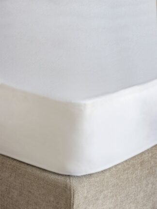 Κάλυμμα King Size White Comfort 180×200+30 Jersey Waterproof Κάλυμμα King Size White Comfort 180×200+30 Jersey Waterproof