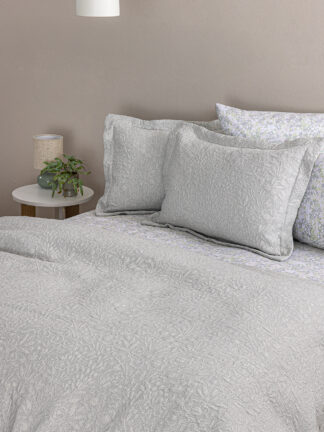Κουβέρτα Matelasse 170×260 Alina Γκρι