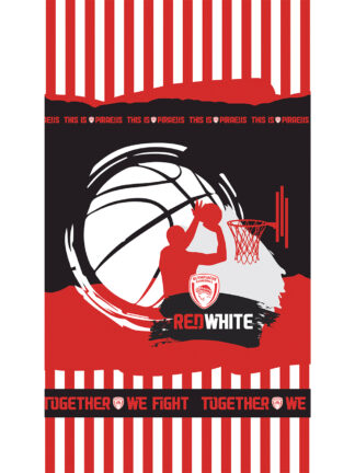 Πετσέτα Θαλάσσης Beach Collection 90×160 Nm Olympiacos/2