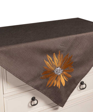 Τραπεζοκαρέ 5227 (130cm x 130cm) καφέ Τραπεζοκαρέ 5227 (130cm x 130cm) καφέ