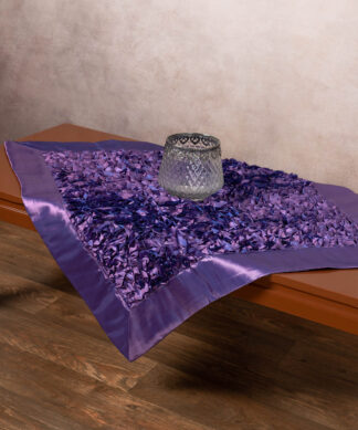 Σατέν καρέ 6134 (85cm x 85cm) μωβ Σατέν καρέ 6134 (85cm x 85cm) μωβ