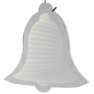 Καμπάνα 3D LED 30εκ Ψυχρό Λευκό Ρεύμα Καμπάνα 3D LED 30εκ Ψυχρό Λευκό Ρεύμα