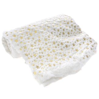 Υφ Γουνάκι Star Χρυσό 150cm×2m Υφ Γουνάκι Star Χρυσό 150cm×2m