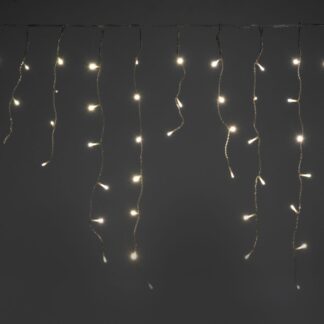 150 LED Σταλακτίτης Διάφανο Λευκό Επεκτεινόμενο Σταθερό 60×300εκ Εσωτερικού Και Εξωτερικού Χώρου