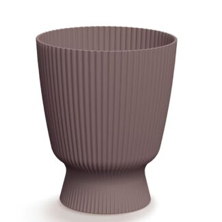 Milly Round Marsala Πλαστικό Κασπώ Φ22×26εκ