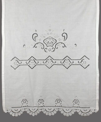 Κουρτίνα 793 (140cm x 260cm) λευκό με τούνελ Κουρτίνα 793 (140cm x 260cm) λευκό με τούνελ