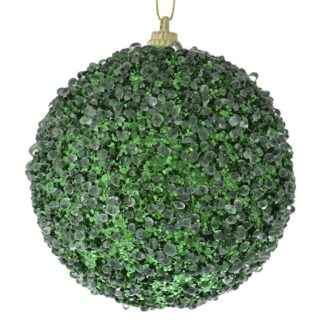 Πράσινη Glitter Μπάλα 8εκ Σετ 6 Πράσινη Glitter Μπάλα 8εκ Σετ 6