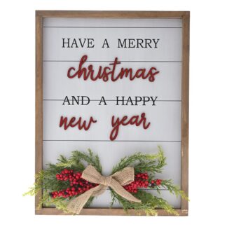 Ξύλινη Πινακίδα Have A Merry… 27×2,5×36εκ Ξύλινη Πινακίδα Have A Merry… 27×2,5×36εκ