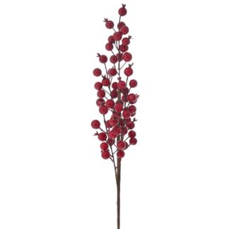 Κλαδί Με Κόκκινα Berries 40εκ Κλαδί Με Κόκκινα Berries 40εκ