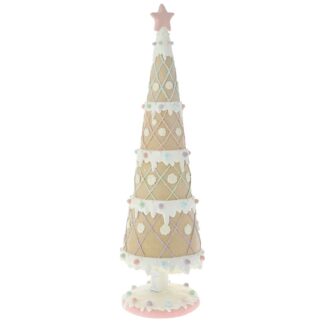 Πολυρεζίν Gingerbread Δεντράκι 18×18×61 εκ
