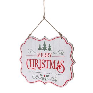 Ξύλινο Κρεμαστό Merry Christmas 23×18×1εκ Ξύλινο Κρεμαστό Merry Christmas 23×18×1εκ