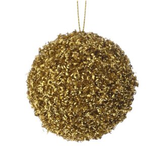 Χρυσή Glitter Foam Μπάλα 6εκ Χρυσή Glitter Foam Μπάλα 6εκ
