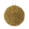 Χρυσή Glitter Foam Μπάλα 8εκ Χρυσή Glitter Foam Μπάλα 8εκ